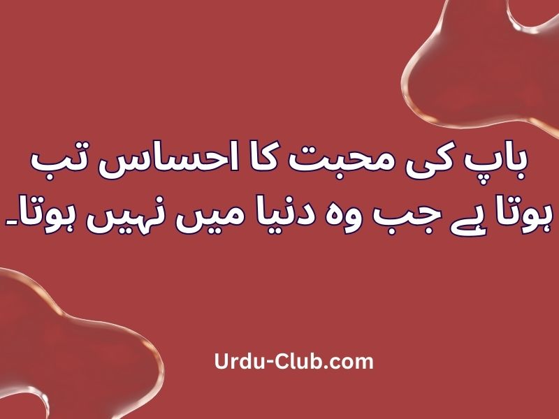 Most Emotional 50 Sad Quotes About Dead Father in Urdu /Hindi